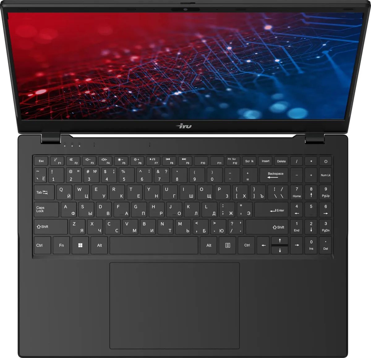 картинка Ноутбук 15.6" IRU Planio 15ING черный N100 8Gb/512Gb IrisXeGr Free DOS (2058904) от магазина бытовой техники и электроники «Тантал»