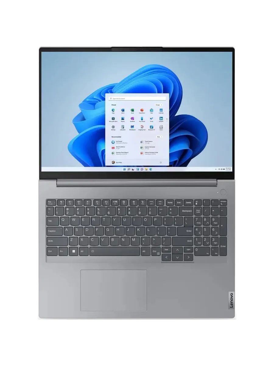 картинка Ноутбук 16" Lenovo ThinkBook 16 G6 IRL серый i5-1340P 16GB/512GB IrisXeGr W11Pro (21KH00Q2UE_16G) от магазина бытовой техники и электроники «Тантал»