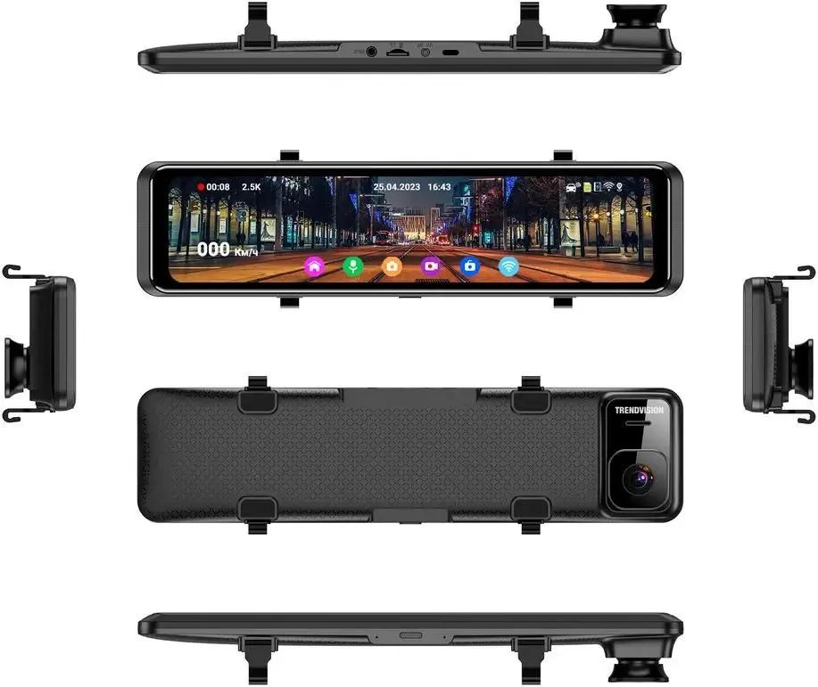 картинка Видеорегистратор TrendVision MR-1100 черный 150° 2Mpix 2160x3840 WiFi (TVMR1100) от магазина бытовой техники и электроники «Тантал»