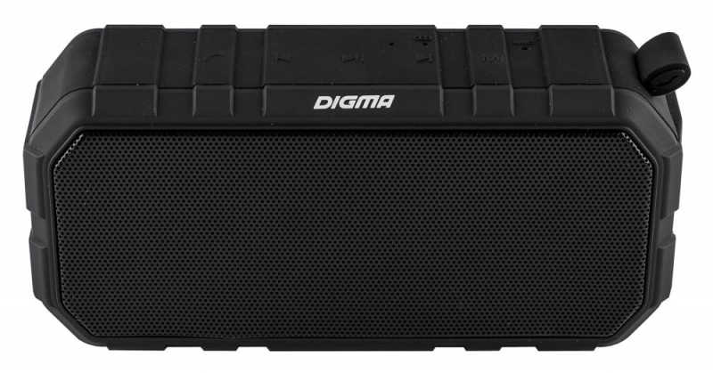 картинка Портативная акустика Digma S-40 1.0 10Вт черный от магазина бытовой техники и электроники «Тантал»