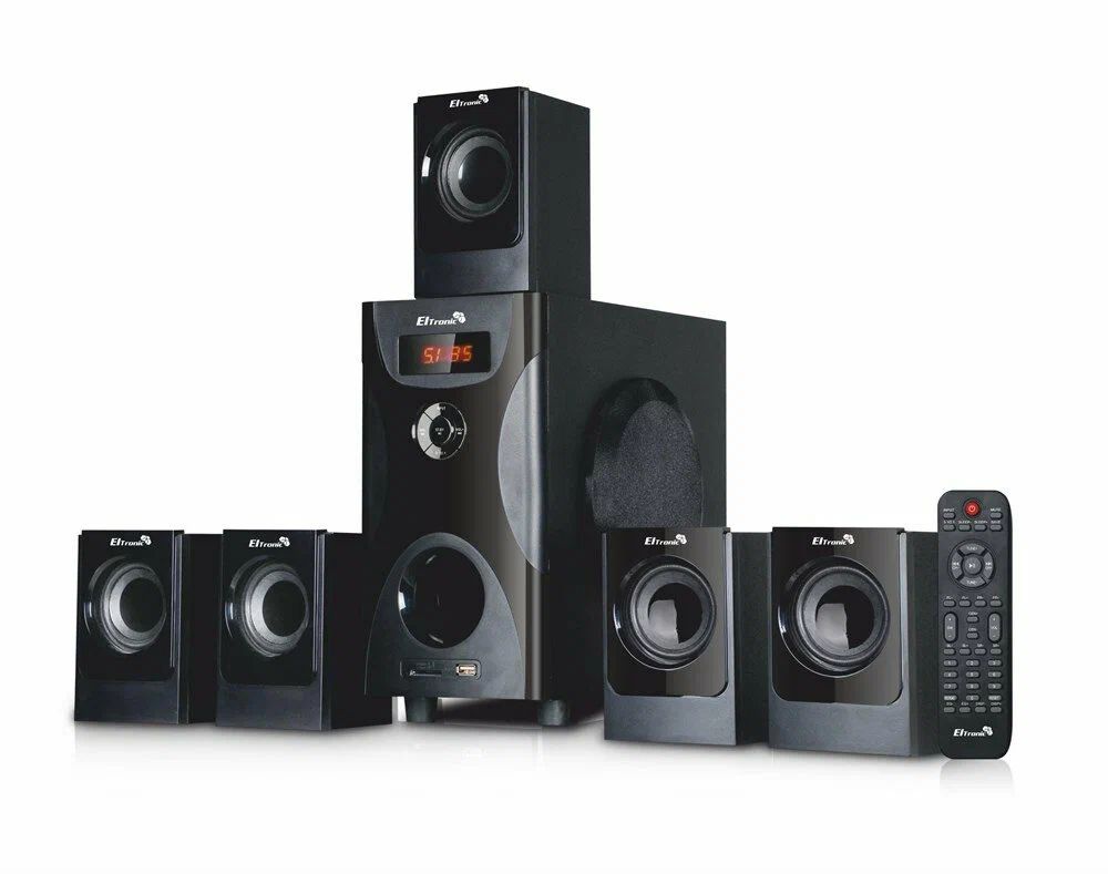 картинка Акустическая система Eltronic 20-84 Home sound 80Вт черный от магазина бытовой техники и электроники «Тантал»