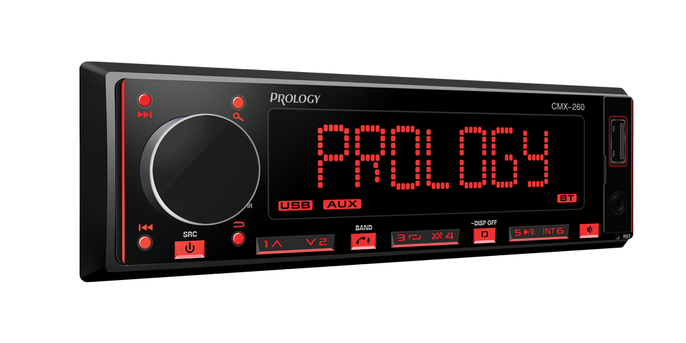 картинка Автомагнитола Prology CMX-260 1DIN 4x55Вт от магазина бытовой техники и электроники «Тантал»