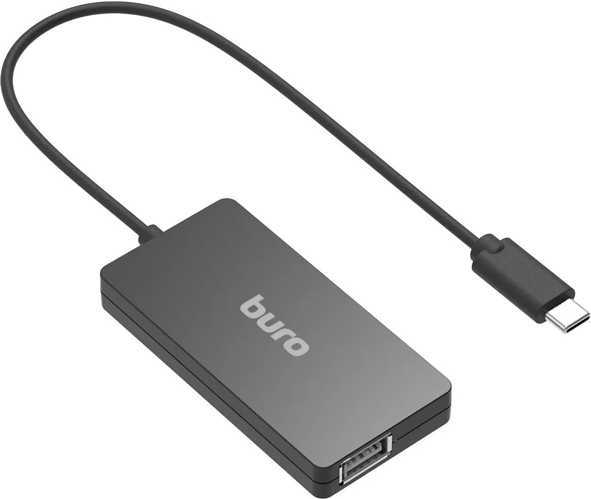 картинка Разветвитель USB-C Buro BPH-C-1730 портов:4шт черный (BU-USBC-HUB-4U21) от магазина бытовой техники и электроники «Тантал»