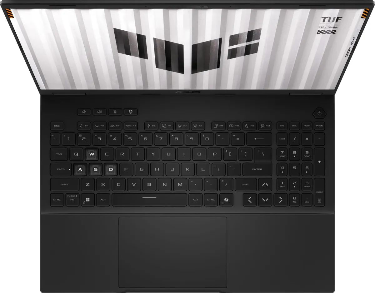 картинка Ноутбук 16" Asus TUF F16 FX608JMR-RV170серый  i5-14450HX 16GB/512GB RTX 5060 8GB DOS (90NR0NB1-M009D0) от магазина бытовой техники и электроники «Тантал»
