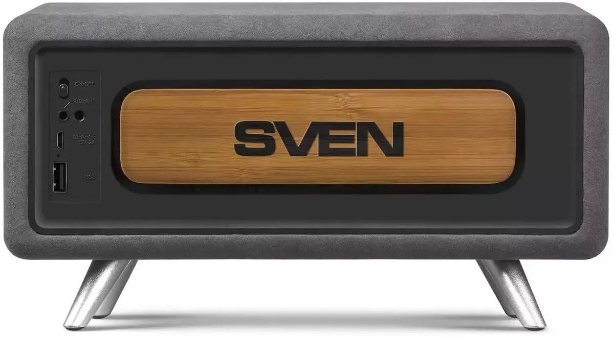 картинка Портативная колонка Sven АС HA-930 1.0 30Вт 5400mAh черный от магазина бытовой техники и электроники «Тантал»