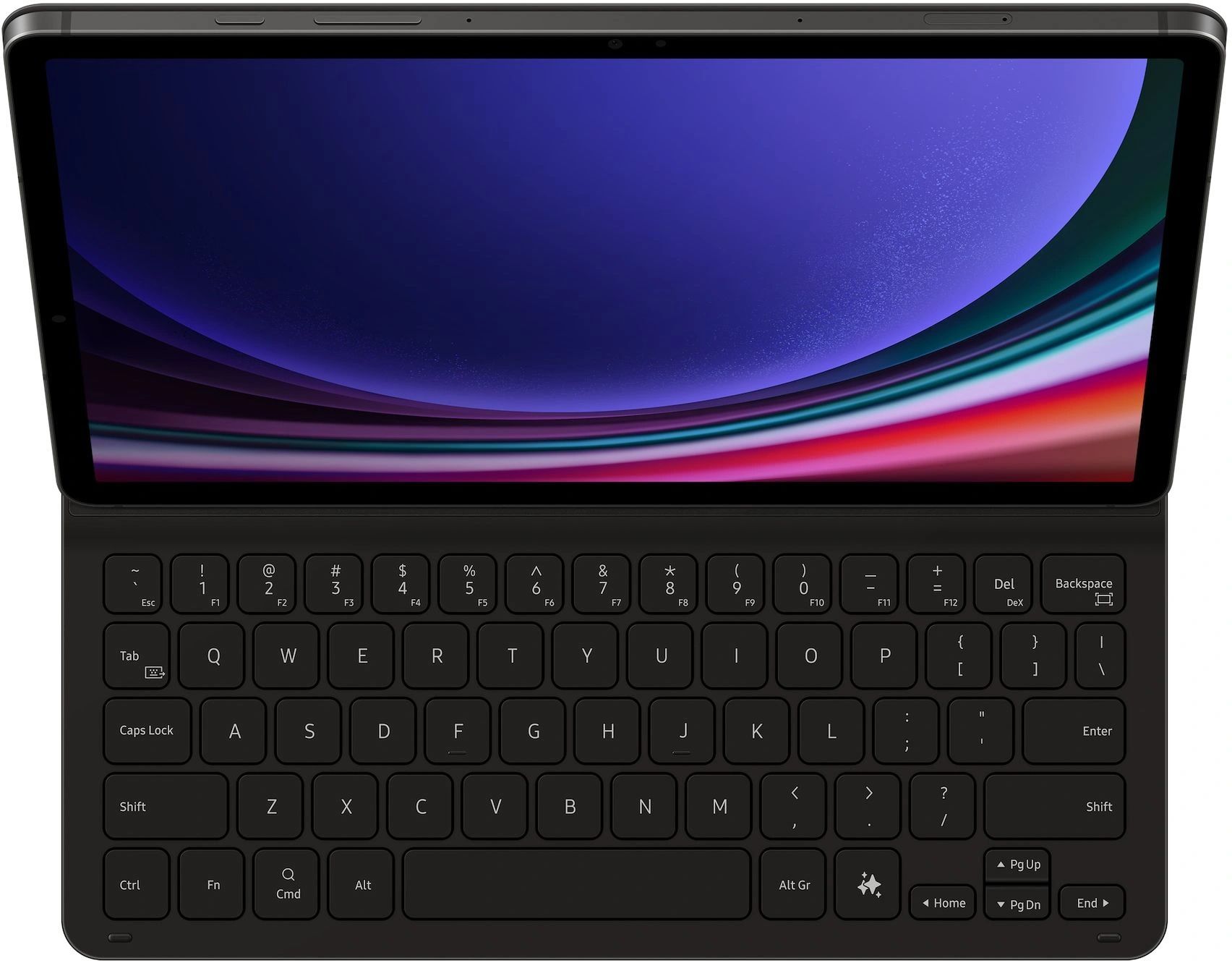 картинка Чехол-клавиатура Samsung для Samsung Galaxy Tab S10 FE EF-DX720UBRGRU поликарбонат/полиуретан черный от магазина бытовой техники и электроники «Тантал»