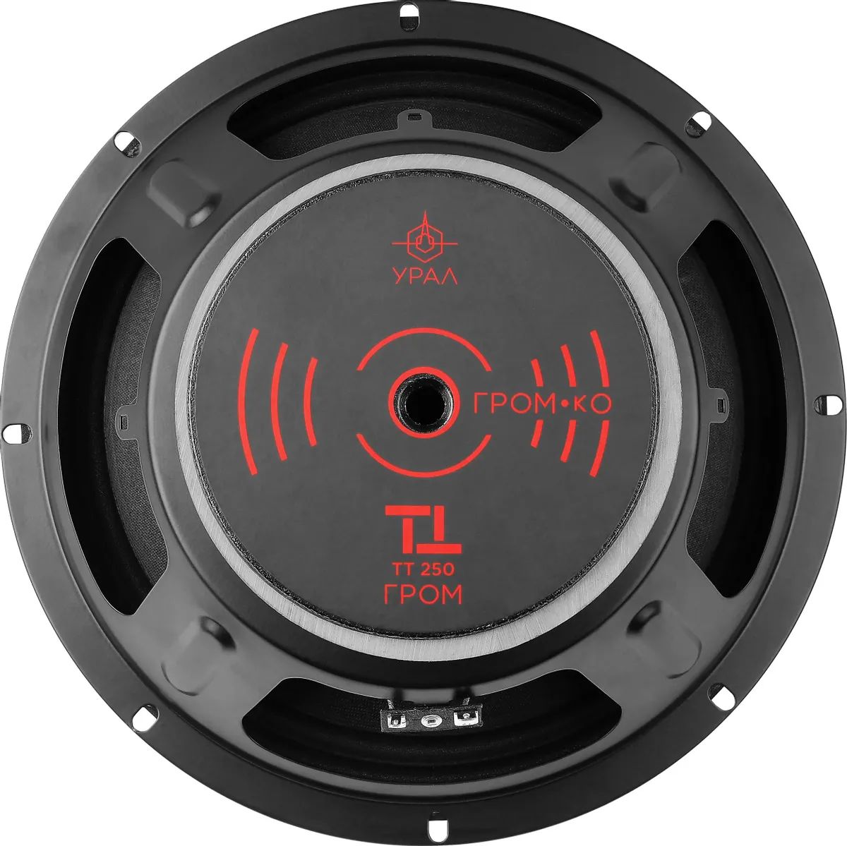картинка Колонки автомобильные Ural ТТ 250 ГРОМ 10"(25см) (без решетки) 340Вт 98.5дБ 4Ом (ком.:2кол.) от магазина бытовой техники и электроники «Тантал»
