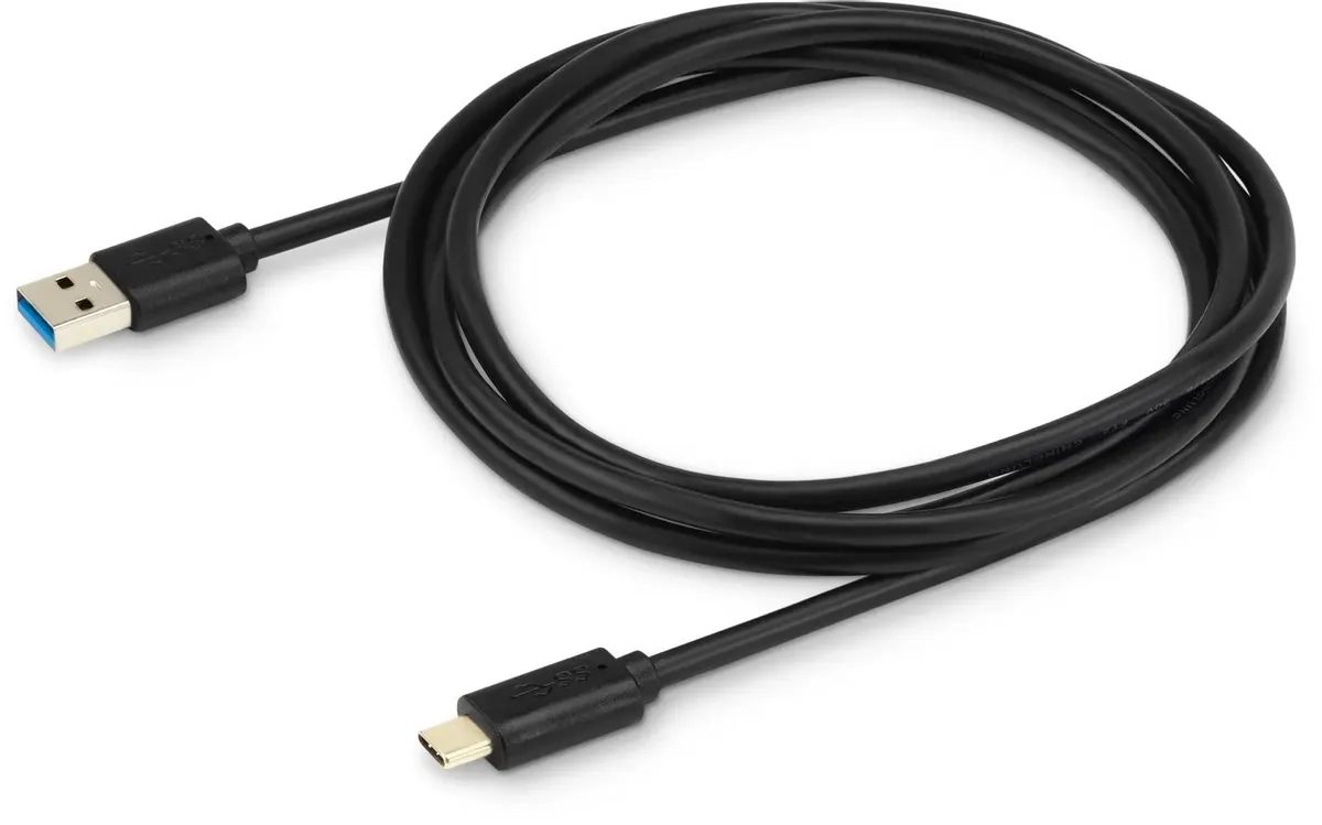 картинка Кабель Buro USB 3.2 Type-A - Type-C 1м черный (BU-USB3.2-AC-1MB) от магазина бытовой техники и электроники «Тантал»