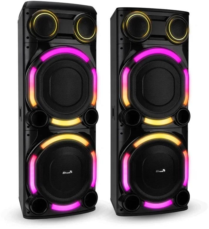 картинка Акустическая система Eltronic 30-57 Crazy box 5000 500Вт черный комплект 2шт. от магазина бытовой техники и электроники «Тантал»