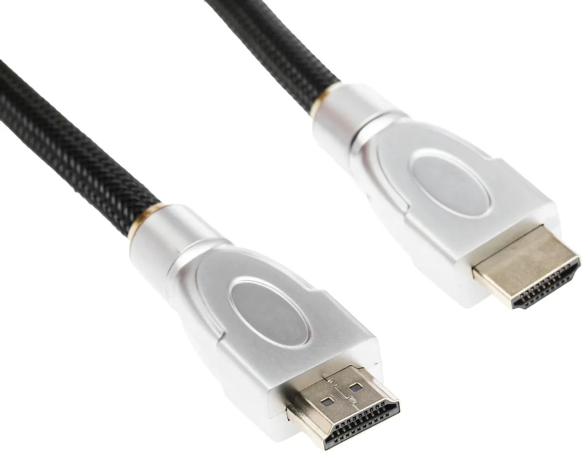 картинка Кабель HDMI - HDMI ферр.кольца 10м черный от магазина бытовой техники и электроники «Тантал»