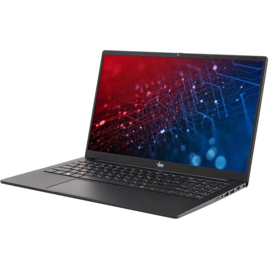 картинка Ноутбук 15.6" IRU Strato 15ALID4 черный i3-1315U 8GB/256GB UHDGr noOS (2168022) от магазина бытовой техники и электроники «Тантал»
