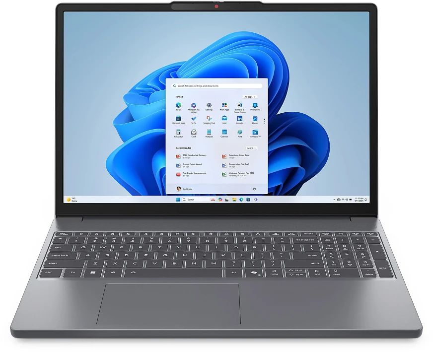 картинка Ноутбук 15.3" Lenovo IdeaPad Slim 3 15ARP10 серый R7 7735HS 16Gb/512Gb Radeon 680M noOS ((83K700GPFE)) от магазина бытовой техники и электроники «Тантал»
