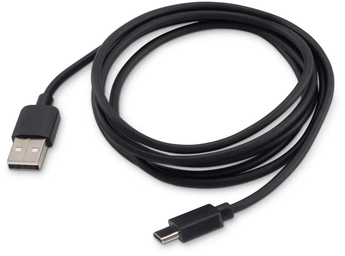 картинка Кабель Buro USB 2.0 Type-A - Type-C 1.5м черный (BU-USB-AC-1.5M-3A) от магазина бытовой техники и электроники «Тантал»
