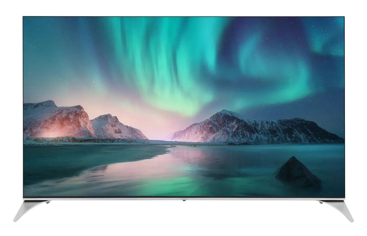 картинка Телевизор QLED 65" Hyundai H-LED65QBU7500 черный 4K SmartTV безрамочный от магазина бытовой техники и электроники «Тантал»
