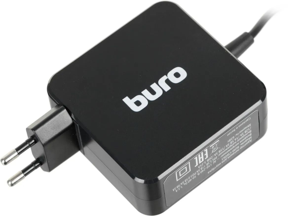 картинка Блок питания 65W Buro BUM-СW065 от магазина бытовой техники и электроники «Тантал»