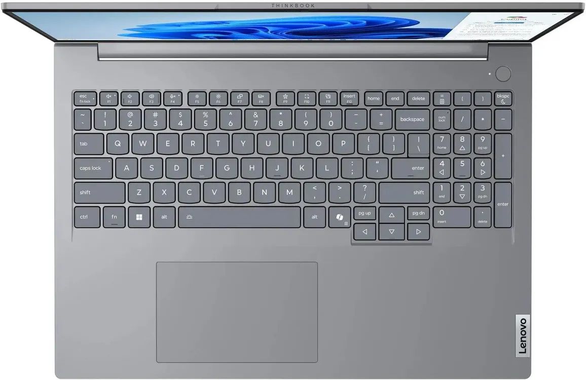 картинка Ноутбук 16" Lenovo ThinkBook 16 G8 IAL серый Core Ultra 5 225U 16GB/512GB IntelGr FreeDOS (21SKS05B00) от магазина бытовой техники и электроники «Тантал»