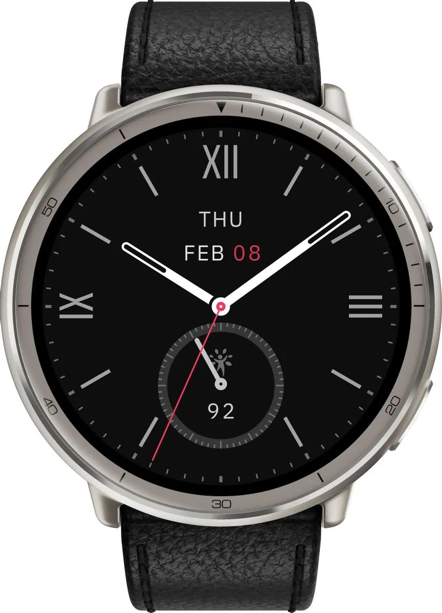 картинка Смарт-часы Amazfit Active 2R A2437 Premium 1.32" 150-210мм черный/серебристый (1746931) от магазина бытовой техники и электроники «Тантал»