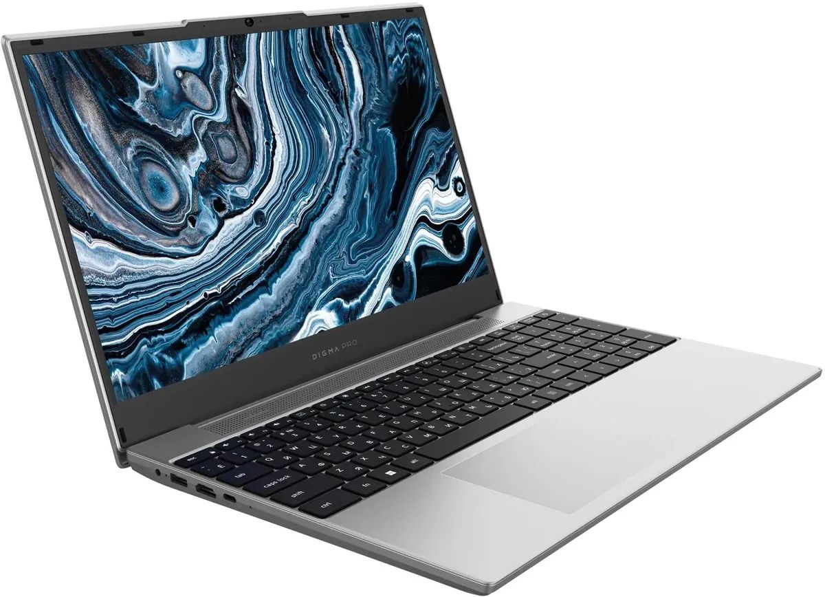 картинка Ноутбук 15.6" Digma Pro Breve серебристый R7-7730U 16Gb/512Gb RadeonGr W11Pro (DN15R7-ADXW05) от магазина бытовой техники и электроники «Тантал»
