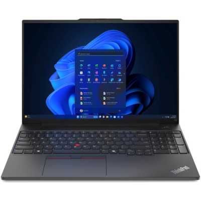 картинка Ноутбук 16" Lenovo ThinkPad E16 G2 черный R5-7535HS 16GB/512GB Radeon660M noOS (21M5S0JY00) от магазина бытовой техники и электроники «Тантал»
