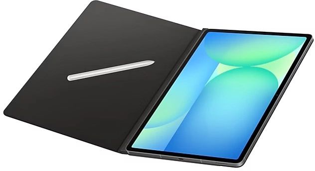 картинка Чехол Samsung для Samsung Galaxy Tab S10 FE+ Smart Book Cover поликарбонат/полиуретан черный (EF-BX620PBEGRU) от магазина бытовой техники и электроники «Тантал»
