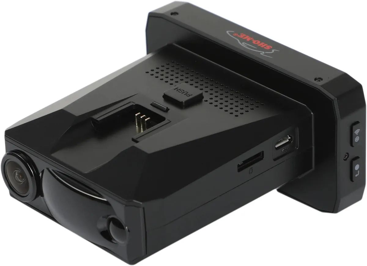 картинка Видеорегистратор с радар-детектором Sho-Me Combo Raptor WiFi GPS ГЛОНАСС черный 140° 2304x1296 Wi-Fi от магазина бытовой техники и электроники «Тантал»