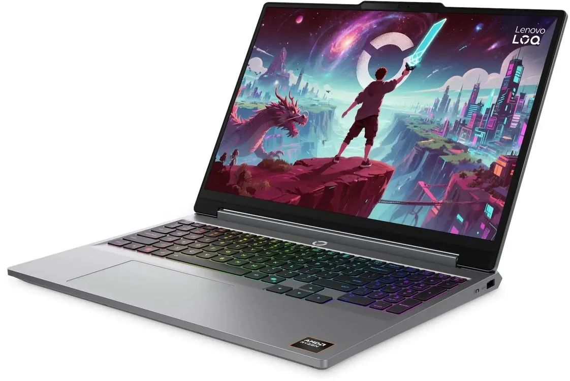 картинка Ноутбук 15.3" Lenovo LOQ 15AHP11 серый R7 250 16GB/512GB RTX5060 noOS (83TN003GPS) от магазина бытовой техники и электроники «Тантал»