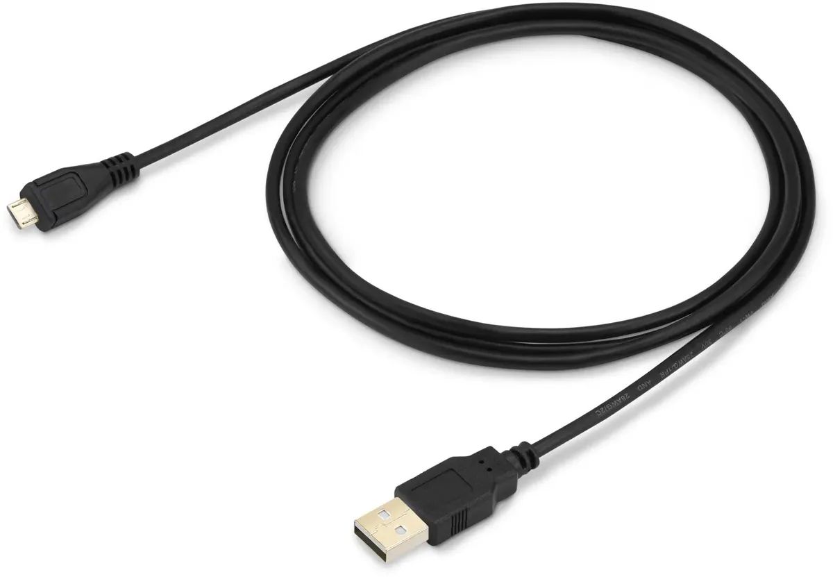 картинка Кабель Buro USB 2.0 Type-A - Micro-B 1.5м черный (MICROUSB2.0) от магазина бытовой техники и электроники «Тантал»