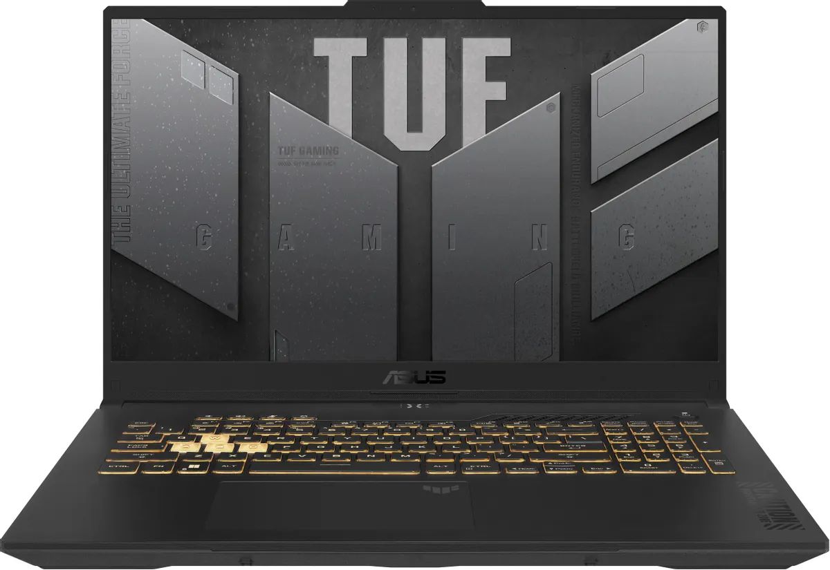 картинка Ноутбук 17.3" Asus TUF Gaming FX707VJB-HX100 серый Core 5 210H 16GB/512GB RTX 3050 6GB NoOS (90NR0MY5-M003R0) от магазина бытовой техники и электроники «Тантал»