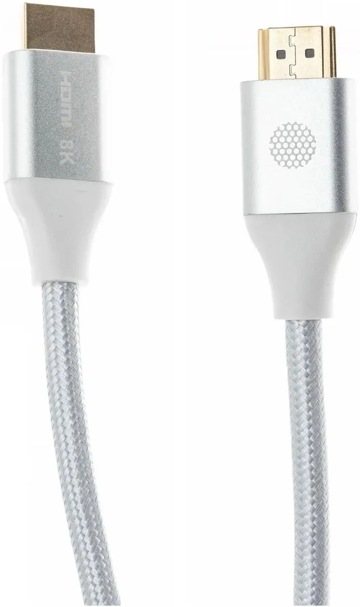 картинка Кабель Cactus HDMI - HDMI ver 2.1 1.8м серебристый (CS-HDMI.2.1-1.8) от магазина бытовой техники и электроники «Тантал»