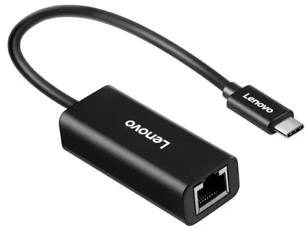 картинка Адаптер Lenovo LX0804 черный USB-C от магазина бытовой техники и электроники «Тантал»