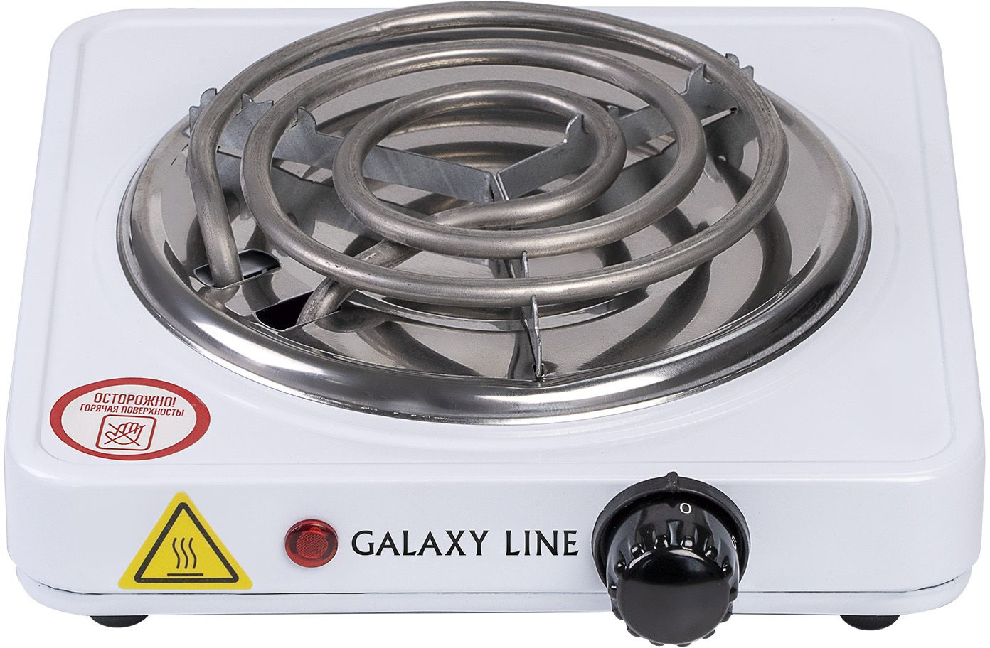 картинка Плитка электрическая Galaxy LINE GL3003 белый (настольная) от магазина бытовой техники и электроники «Тантал»