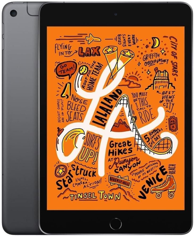 картинка Планшет 7.9" Apple iPad mini 5th Gen серый космос IPS 2048×1536 6Gb/256Gb iOS 3G,4G (MUXC2HN/A) от магазина бытовой техники и электроники «Тантал»