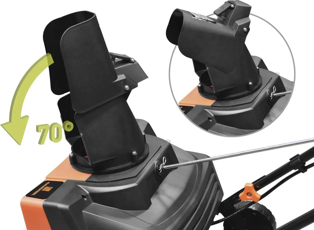 картинка Снегоуборщик электрический Carver STE 2146 2.1кВт 46х20см (01.017.00005) от магазина бытовой техники и электроники «Тантал»