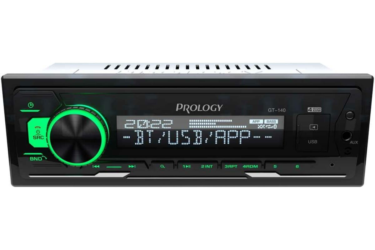картинка Автомагнитола Prology GT-140 1DIN 4x55Вт от магазина бытовой техники и электроники «Тантал»