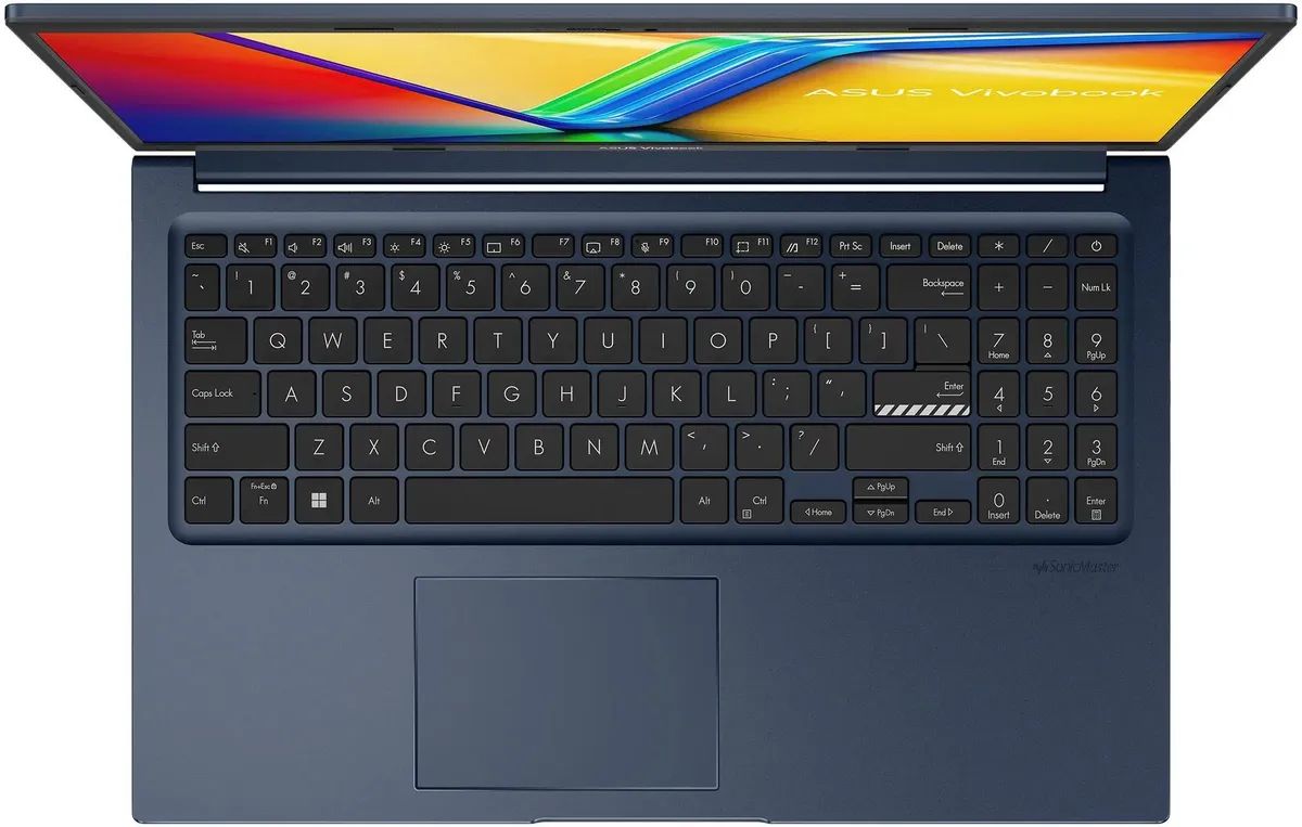 картинка Ноутбук 15.6" Asus Vivobook X1504VA-BQ2970 синий i3-1315U 16Gb/512Gb UHDGr noOS (90NB10J1-M03CF0) от магазина бытовой техники и электроники «Тантал»