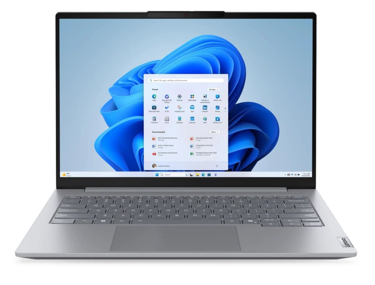 картинка Ноутбук 14" Lenovo ThinkBook 14 G8 IRL серый Core 7 240H 32GB/1TB IntelGr noOS (21SG0034GQ) от магазина бытовой техники и электроники «Тантал»