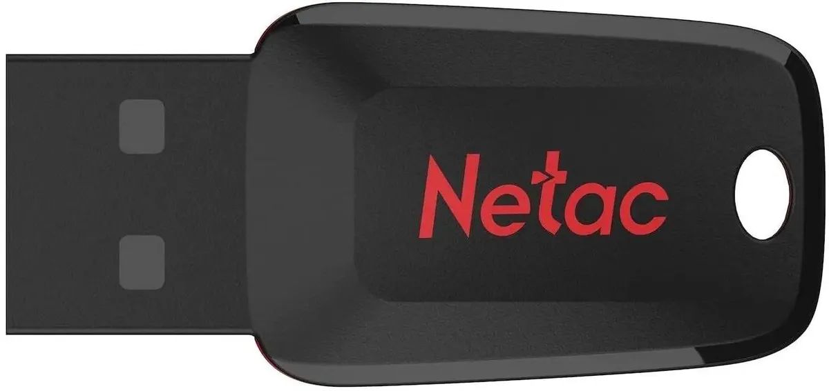 картинка Флеш диск 16Gb Netac U197 USB 2.0 черный/красный (NT03U197N-016G-20BK) от магазина бытовой техники и электроники «Тантал»