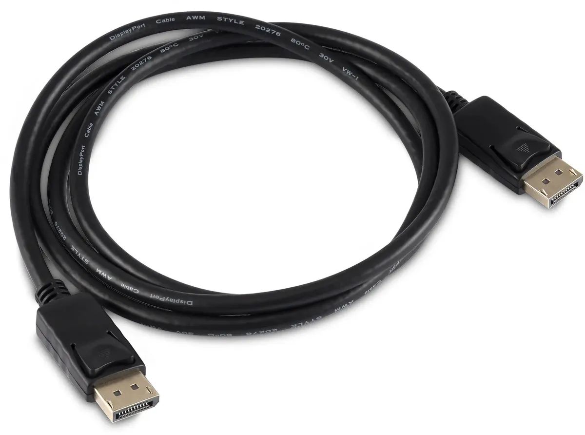 картинка Кабель Buro DisplayPort - DisplayPort ver 2.0 1.5м черный (BU-DP2.0-1.5M) от магазина бытовой техники и электроники «Тантал»