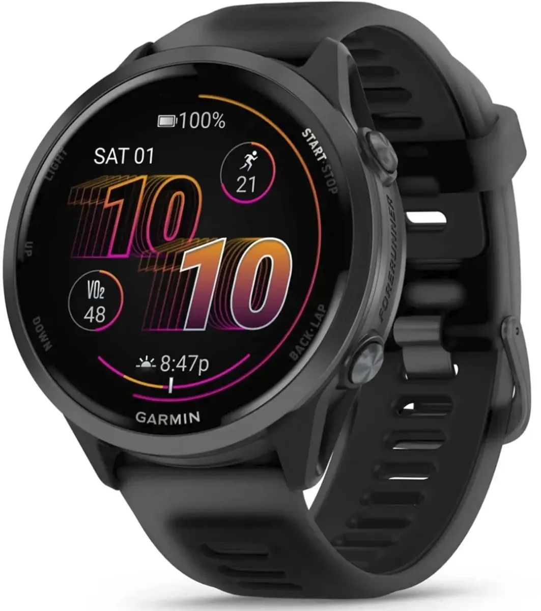 картинка Смарт-часы Garmin Forerunner 570 1.4" 135-205мм черный/черный (010-02971-00) от магазина бытовой техники и электроники «Тантал»