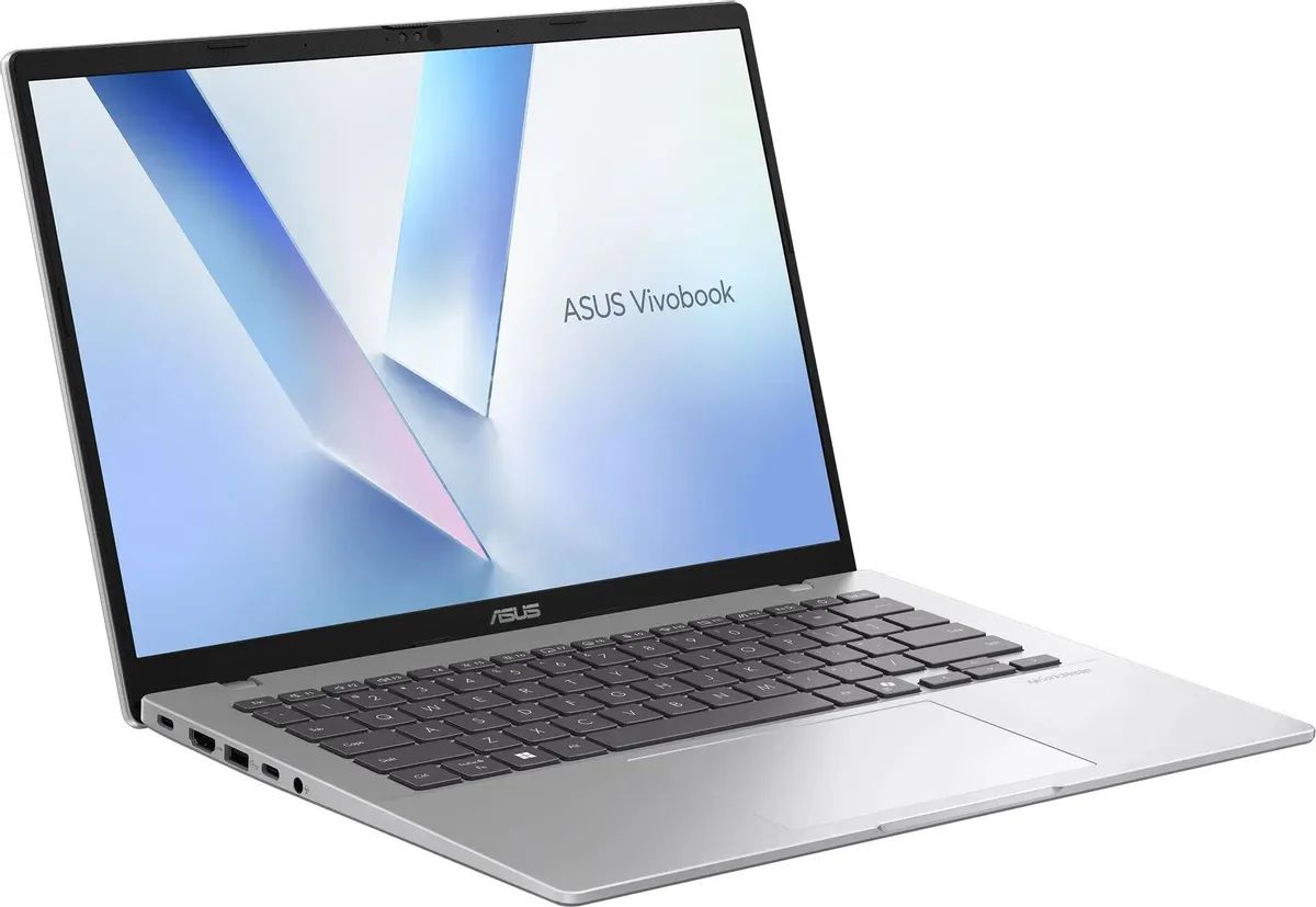картинка Ноутбук 14" Asus VivoBook 14 M1407KA-LY125 серебристый Ryzen AI 5-330 16Gb/512Gb Radeon 820M noOS (90NB15H3-M006A0) от магазина бытовой техники и электроники «Тантал»