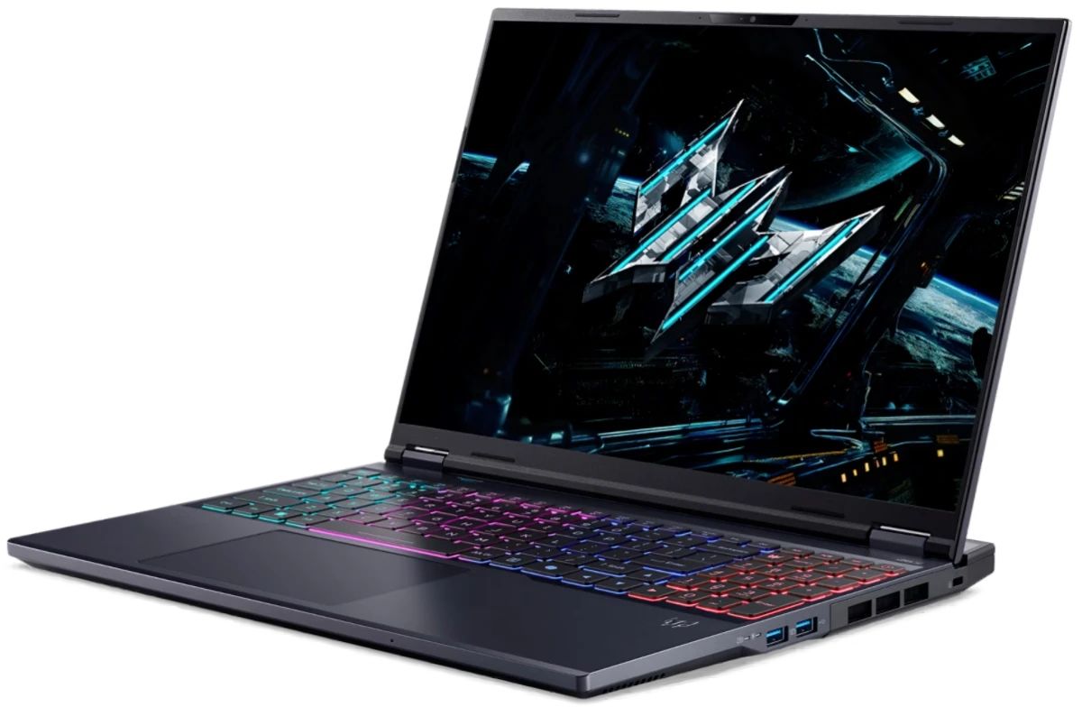 картинка Ноутбук 16" Acer Predator Helios Neo 16AI PHN16-73-94ZR черный Core Ultra 9 275HX 16GB/1TB RTX5070 8GB DOS (NH.QX5EM.003) от магазина бытовой техники и электроники «Тантал»