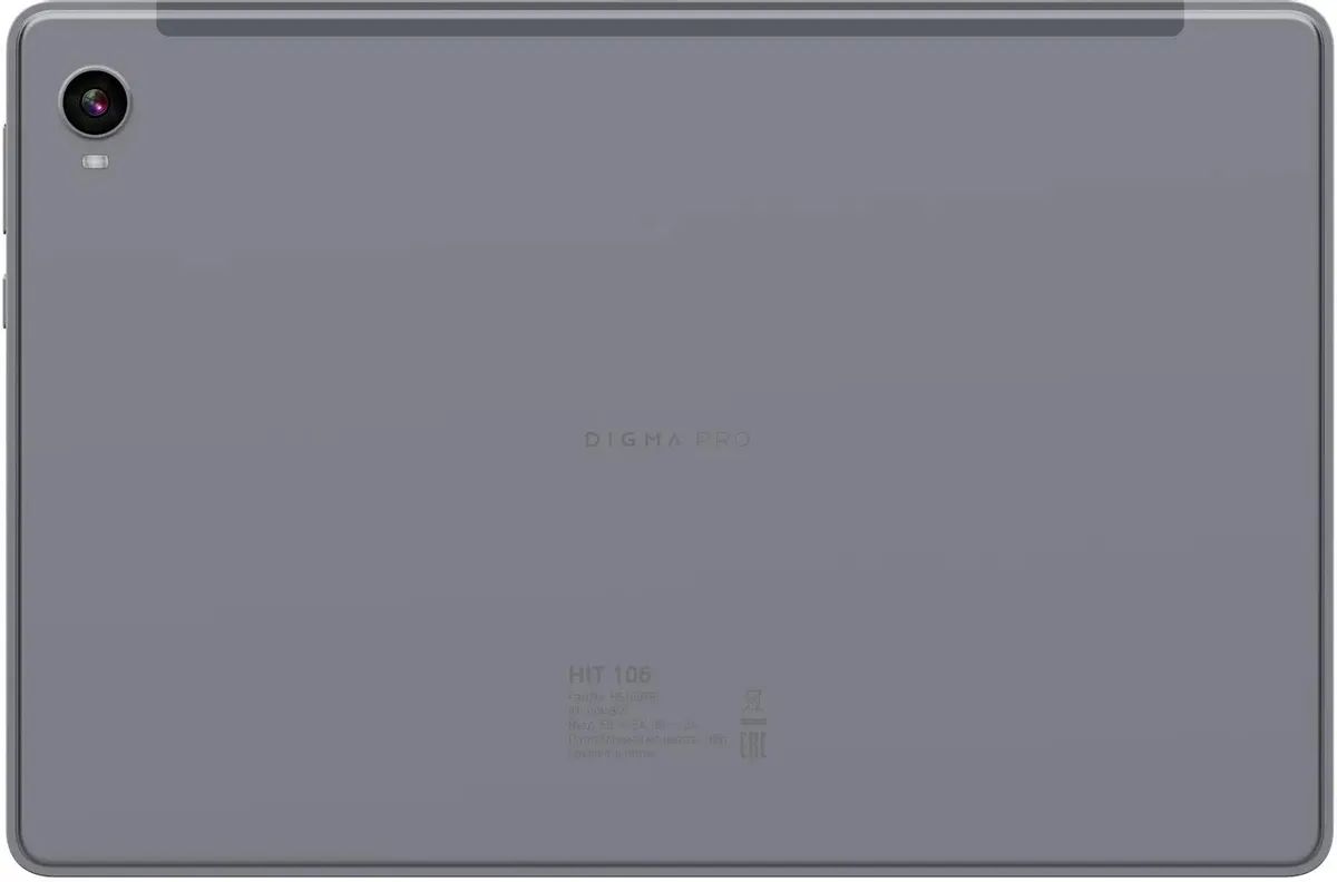 картинка Планшет 10.1" Digma Pro HIT 106 серый IPS 1920x1200 6Gb/128Gb 2Sim Android 13 3G, 4G Wi-Fi (HS1007PL) от магазина бытовой техники и электроники «Тантал»