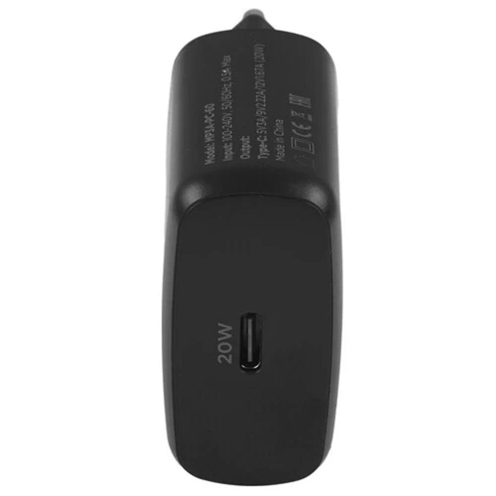 картинка Сетевое З/У Cablexpert MP3A-PC-60 20Вт 1xType-C 3А QC4.0+PD черный от магазина бытовой техники и электроники «Тантал»