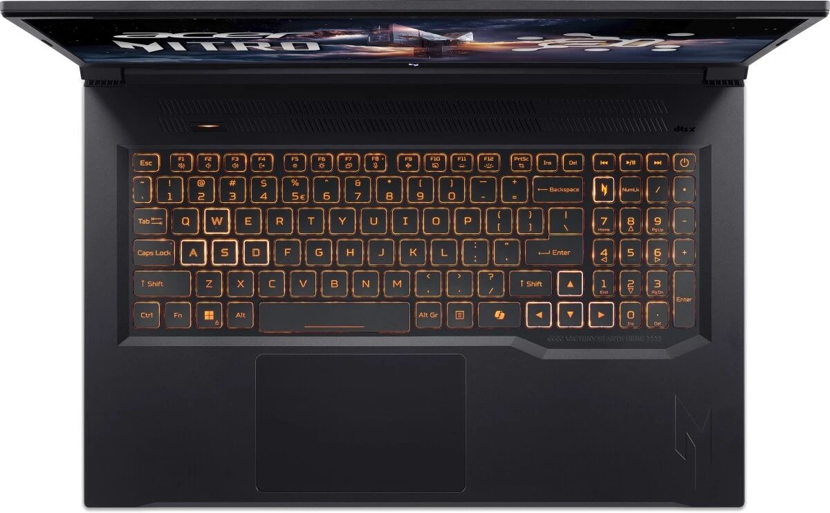 картинка Ноутбук 17.3" Acer Nitro V 17 AI ANV17-41-R9Q9 черный QHD R7-260 16GB/1TB RTX5060 8GB noOS (NH.QYVCD.007) от магазина бытовой техники и электроники «Тантал»