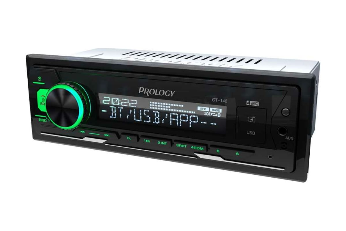 картинка Автомагнитола Prology GT-140 1DIN 4x55Вт от магазина бытовой техники и электроники «Тантал»