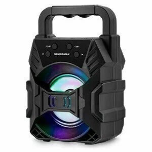 картинка Портативная акустика Soundmax SM-PS5027B 8Вт 800мАч (черный) от магазина бытовой техники и электроники «Тантал»