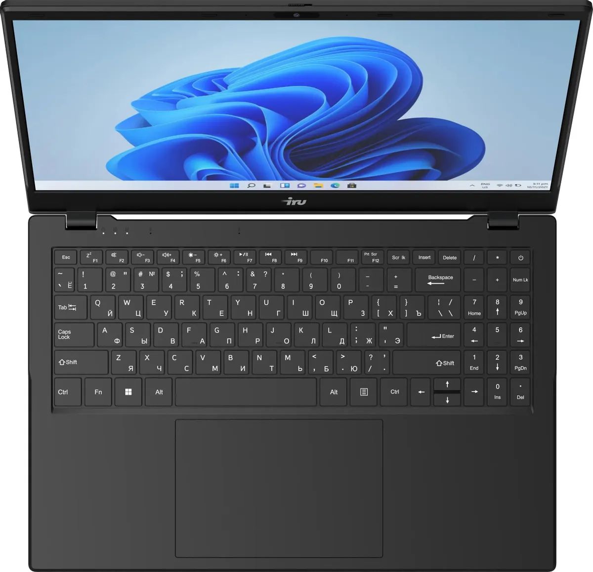картинка Ноутбук 15.6" IRU Planio 15ING черный N100 8Gb/256Gb IrisXeGr DOS (2058911) от магазина бытовой техники и электроники «Тантал»