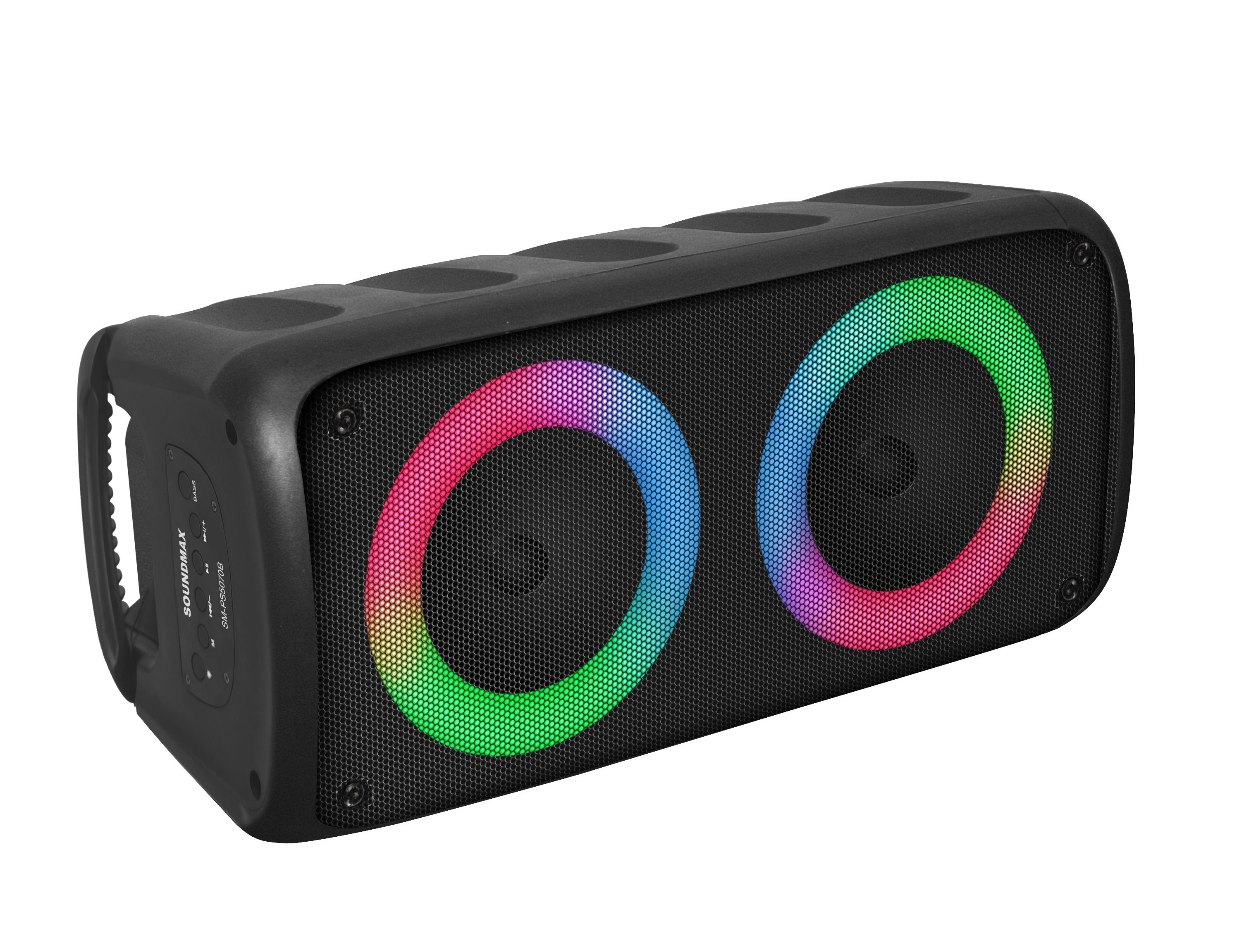 картинка Портативная акустика Soundmax SM-PS5070B 40Вт 2400мАч черный от магазина бытовой техники и электроники «Тантал»