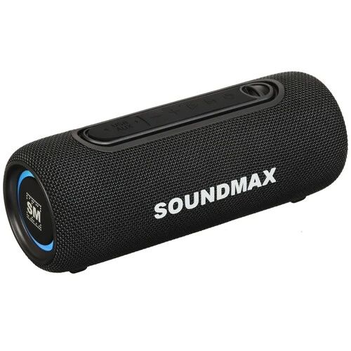 картинка Портативная колонка Soundmax SM-PS5026B 20Вт 2000мАч черный от магазина бытовой техники и электроники «Тантал»