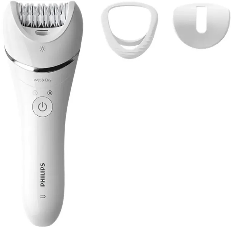 картинка Эпилятор Philips BRE700/01 скор.:2 насад.:2 от аккум. белый от магазина бытовой техники и электроники «Тантал»